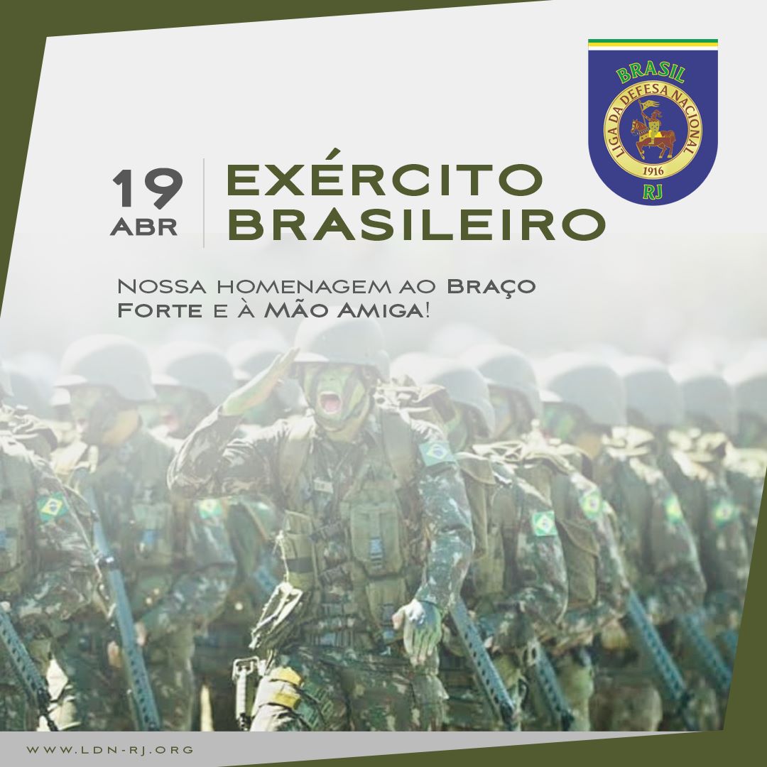 19 de abril: Dia do Exército